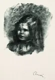 Claude Renoir, tourné à gauche by Pierre-Auguste Renoir, 1904, Lithograph, sold Mar 2003