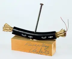Kurzer Weg by Günther Uecker, 1983, Object, sold Mar 2003