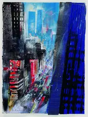 Bernhard Vogel, New York, 1997, Collage