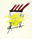 La main jaune by Antoni Tàpies, 1973, Lithograph printed in colours, sold Mar 2003