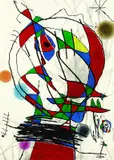 Joan Miró, Aus: Passage de l'Egyptienne, 1985, Colour etching