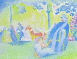 Henri-Edmond Cross, In den Champs-Elysées