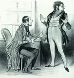Honoré Daumier, 21 Bll. aus verschiedenen Folgen
