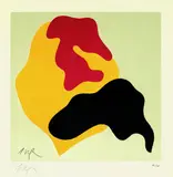 Jean Arp, Composition II, 1963, Offset lithograph