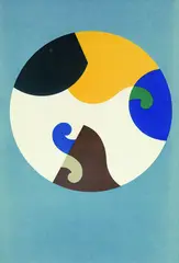 Sophie Taeuber-Arp, 5 Bll. Verschiedene Motive, 1937, Lithograph printed in colours