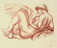 2 Bll.: Léda by Aristide Maillol, 1925, Lithograph, sold Mar 2003