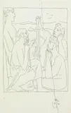 Pablo Picasso, Récits de Nestor sur la Guerre de Troie, 1930, Drypoint