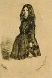 Annie by James Abbott McNeill Whistler, 1858, Etching, sold Mar 2003