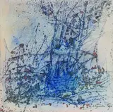 Kunito Nagaoka, 9 Bll. Abstrakte Kompositionen und Landschaftsmotive, 1969, Colour etching