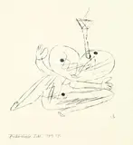 Paul Klee, 2 Bll.: Blick auf einen Fluß. Auslöschendes Licht