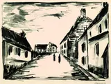 Maurice de Vlaminck, Vallangoujard, Lithograph