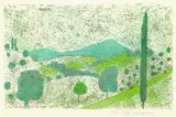 Arkadische Landschaft by Max Peiffer Watenphul, 1967, Lithograph printed in colours, sold Mar 2003