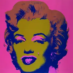 Andy Warhol, Marilyn Monroe, 1967, Silkscreen printed in colours