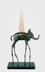 Elephant Spatial by Salvador Dalí, 1980, Bronze, sold Dec 2002