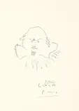 Pablo Picasso, Shakespeare, 1965, Lithograph