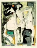 Marino Marini, In Equilibrio, 1975, Aquatint