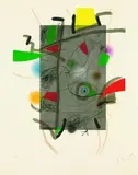 Joan Miró, Aus: Miquel Martí i Pol, Llibre dels sis sentits, 1981, Aquatint printed in colours