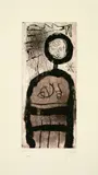 Joan Miró, La créole, 1958, Aquatint printed in colours