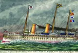 James Scott Maxwell, 13 Bll. Deutsche Handelsschiffe und Yachten, Watercolour