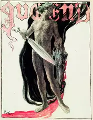 Fritz Erler, Entwurf für 'Jugend', 1996, Watercolour