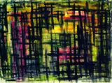 Abstrakte Komposition by Günther Förg, 1998, Gouache, sold Dec 2002
