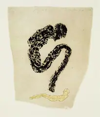 Jürgen Brodwolf, Figur, 1991, Aquatint
