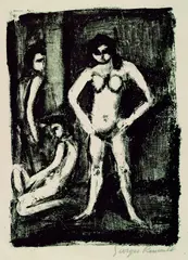 Eves déchues by Georges Rouault, 1925, Lithograph, sold Dec 2002