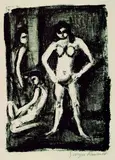 Georges Rouault, Eves déchues, 1925, Lithograph