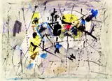 Hans Staudacher, Ohne Titel, 1976, Indian ink brush