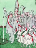 Thomas Theodor Heine, Die Zeppelin-Eiche in Klein-Bützig