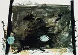 Ohne Titel by Antoni Tàpies, 1980, Lithograph printed in colours, sold Dec 2002