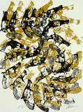 Arman, 3 Bll.: Guns. Ohne Titel. Yang and Bang, 1979, Silkscreen printed in colours