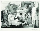 Alfred Hrdlicka, Tauromachie (Hommage à Picasso II)