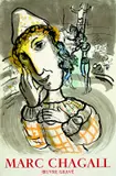 Marc Chagall, Zirkus mit gelbem Clown, 1968, Lithograph printed in colours