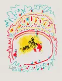 Pablo Picasso, La Petite Corrida, 1957, Lithograph printed in colours