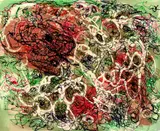 Rolf Cavael, Komposition, Mixed media