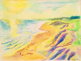 Max Pechstein, Dünen am Meer
