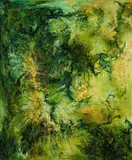 An den Ufern by Bernard Schultze, 1956, Oil on canvas, sold Dec 2002