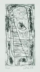 Asger Jorn, Schweizer Suite, 1961, Etching