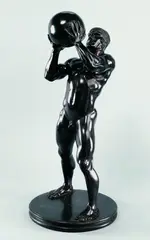 Athlet by Franz von Stuck, Bronze, sold Dec 2002