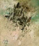 Winfred Gaul, O. T, 1956, Oil