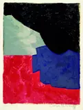 Serge Poliakoff, Composition rouge, grise et noire