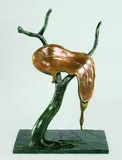 Le profil du temps by Salvador Dalí, 1977, Bronze, sold Dec 2002