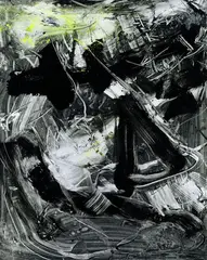 Emilio Vedova, Untitled, 1990, Monotype