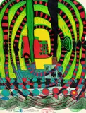 Seereise II - Reise zur See und mit der Bahn by Friedensreich Hundertwasser, 1967, Lithograph printed in colours, sold Sep 2002
