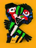 Karel Appel, Tête, Multiple