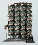 Die surrealistischen Augen by Salvador Dalí, 1980, Bronze, sold Sep 2002