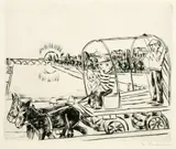 Max Beckmann, Der Morgen, 1923, Drypoint