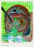 Friedensreich Hundertwasser, Seereise, 1967, Colour etching