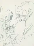Ernst Ludwig Kirchner, Burg am Hang